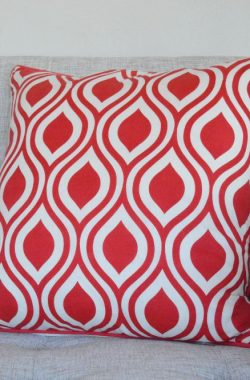 Cojín Rojo