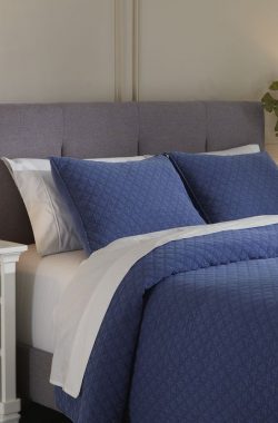 Queen/Full Edredón Navy